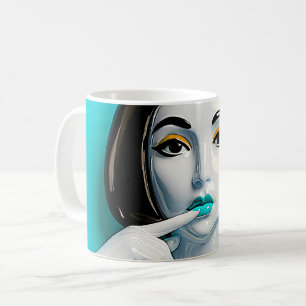Mug Vue turquoise Pop