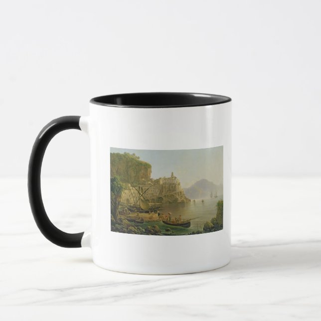 Mug Vue vers Atrani sur Amalfi, 1817 (Gauche)