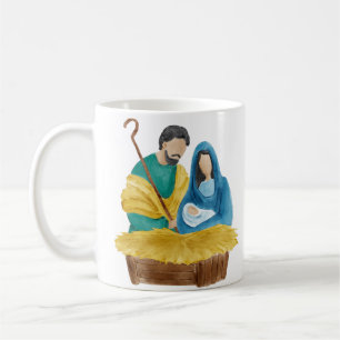 Mug Vues de la Nativité de l'aquarelle