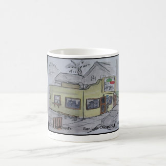 Mug Vues de San Luis Obispo, broussailleux et de Lloyd
