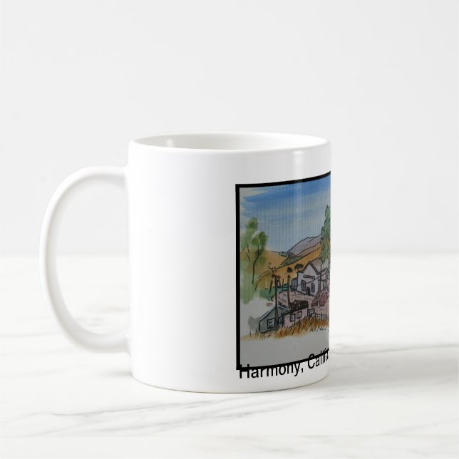 Mug Vues de San Luis Obispo, harmonie la Californie (Gauche)