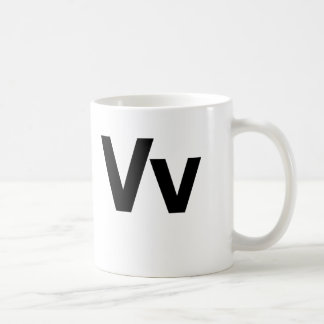 Mug Vv helvetica