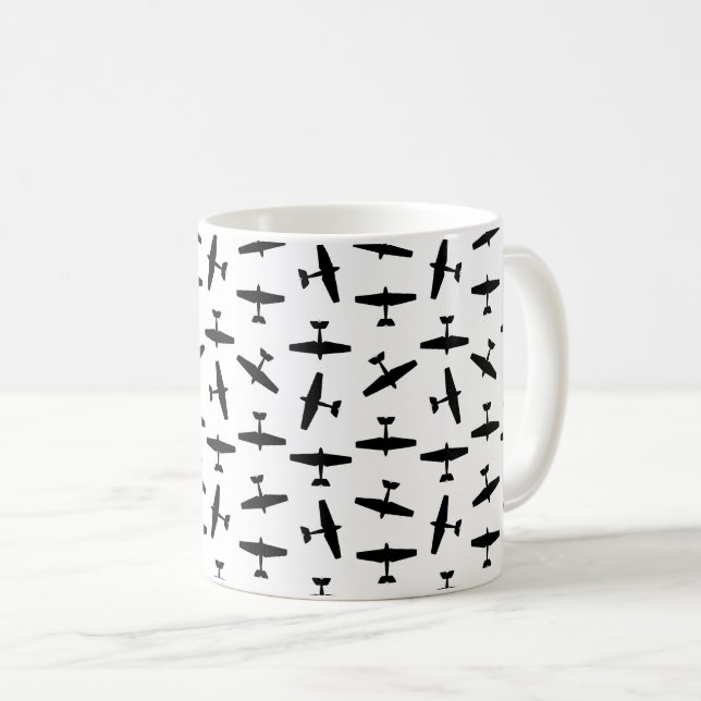 Mug w/ COULEUR ARRIÈRE - PLAN PERSONNALISÉE (Devant droit)