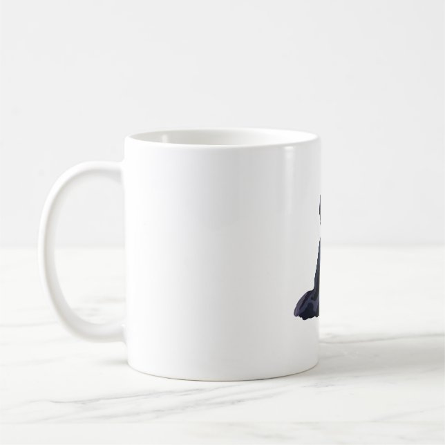 Mug W est pour le Singe araignée blanc (Gauche)