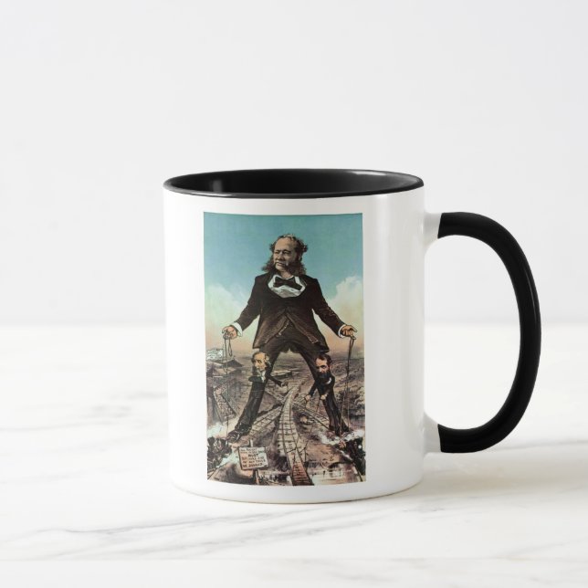 Mug W.H. Vanderbilt comme 'colosse des routes (Droite)