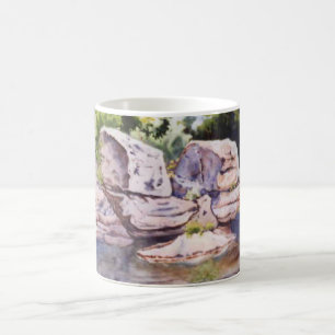 Mug W.Va. trou de nage de la rivière Gauley