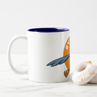 Mug w/ Wide Cartoon Logo