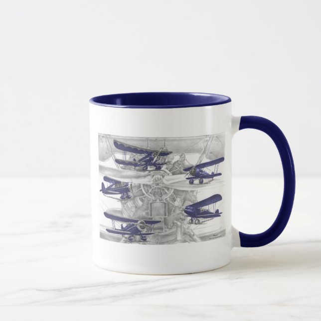 Mug Waco biplane (Droite)