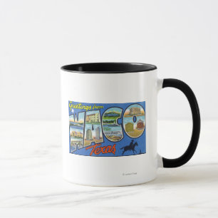 Mug Waco, TexasScènes de grandes lettresWaco, TX