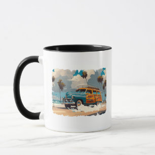 Mug Wagon classique en bois