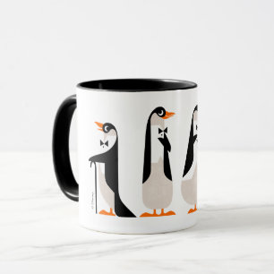 Mug Waiters pingouins