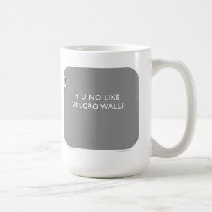 Mug Waitwot "mur de lapin" de WW033 "Badass de Velcro