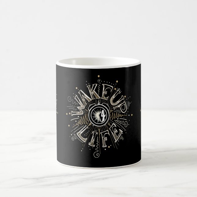 Mug WAKE UP 4 LIFE quota illustration (Centre)