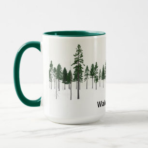 Mug Waldeinsamkeit Solitude forestière Esthétique