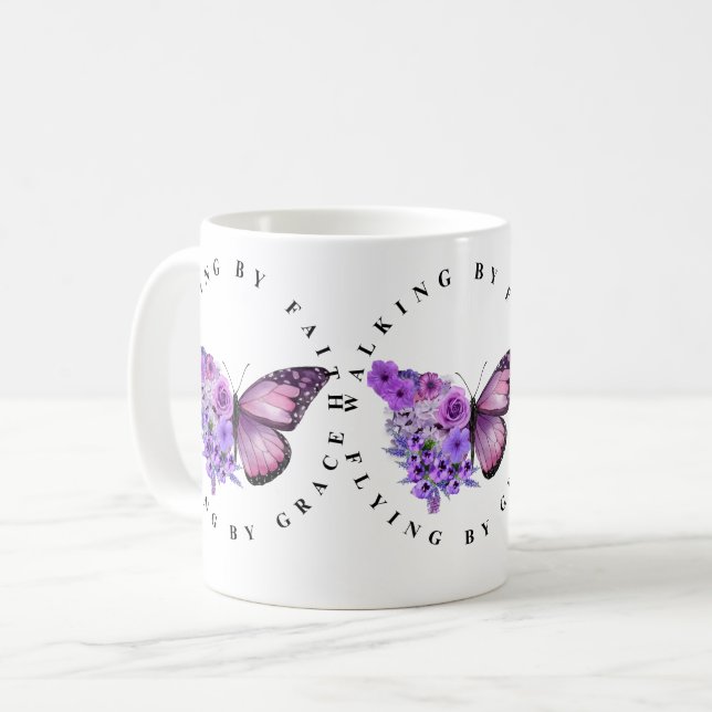 Mug Walking by faith (Devant gauche)