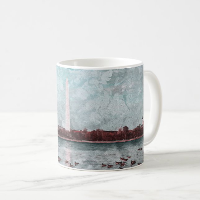 MUG WASHINGTON MONUMENT - WASHINGTON DC (Devant droit)