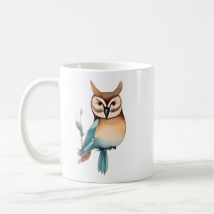 Mug Watcher silencieux : Chouette de Whimsical dans le