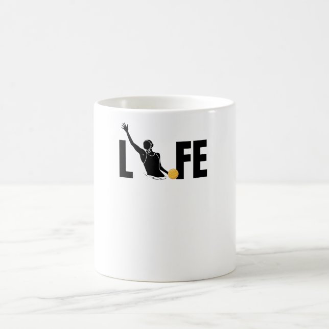 Mug Water Polo Life| Cadeau du joueur Water Polo (Centre)