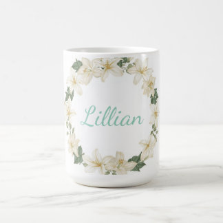 Mug Watercolor Floral Wreath Mother’s Day