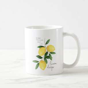 MUG WATERCOLOR LEMONS