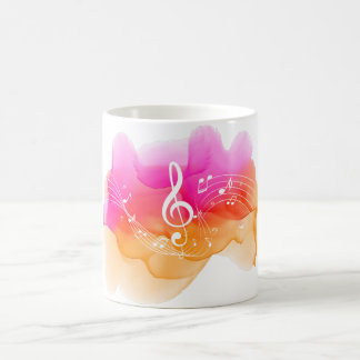 Mug Watercolor Music
