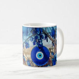 Mug Watercolor of Tree Decorated with Nazars