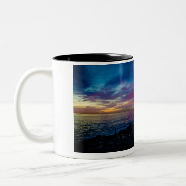 Mug - Watercolor Sunset (Left)