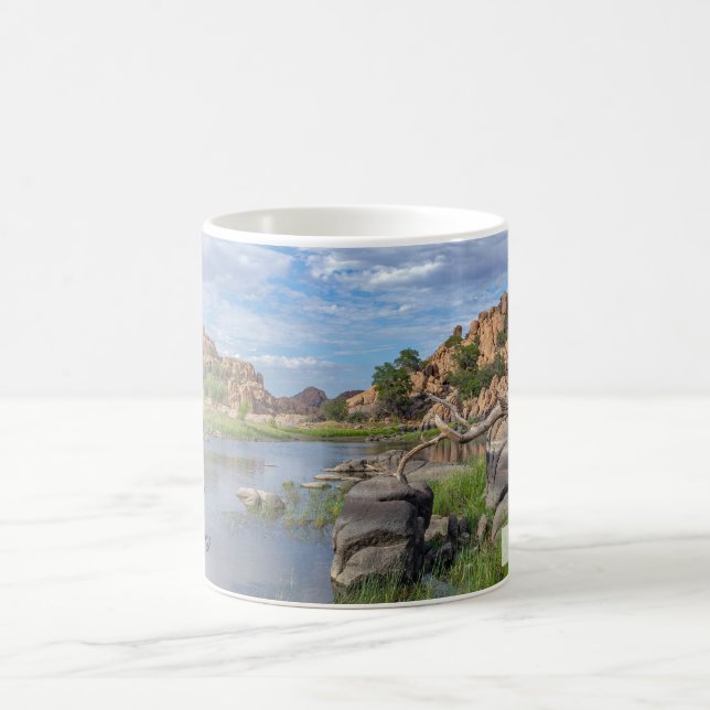 Mug Watson Lake Psalm 23:1,2 KJV (Centre)