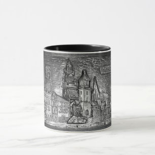 MUG WAWEL CHÂTEAU KRAKOW POLOGNE PEWER
