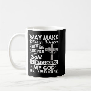 Mug Waymaker Miracle Worker Promesse Keeper Lumière Jé