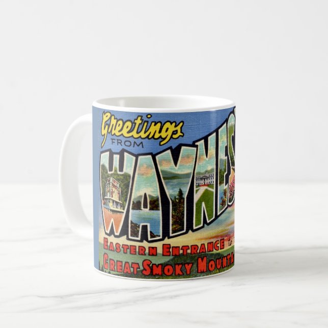 Mug Waynesville Great Smoky Mountains (Devant gauche)