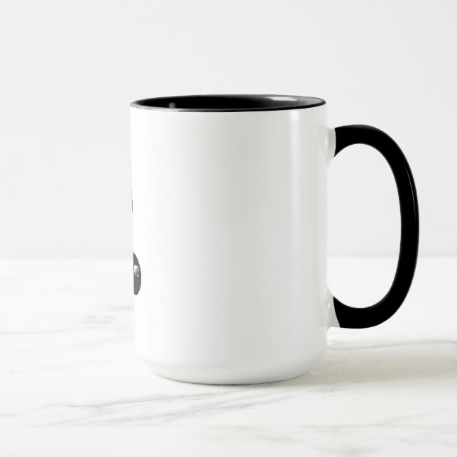 Mug We appel IT enregistrements Coffe coupe (Droite)