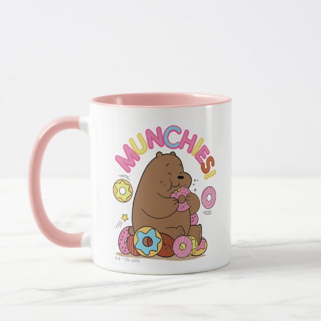 Mug We Bare Bears - Grizz Donut Munchies! (Gauche)