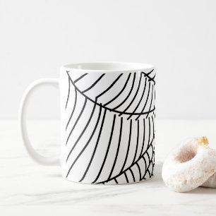 Mug Web Black and White Spider