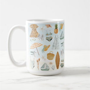 Mug Week-end de fête de bachelorade sur la plage de Wa