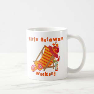 Mug Week-end tropical de fuite de filles