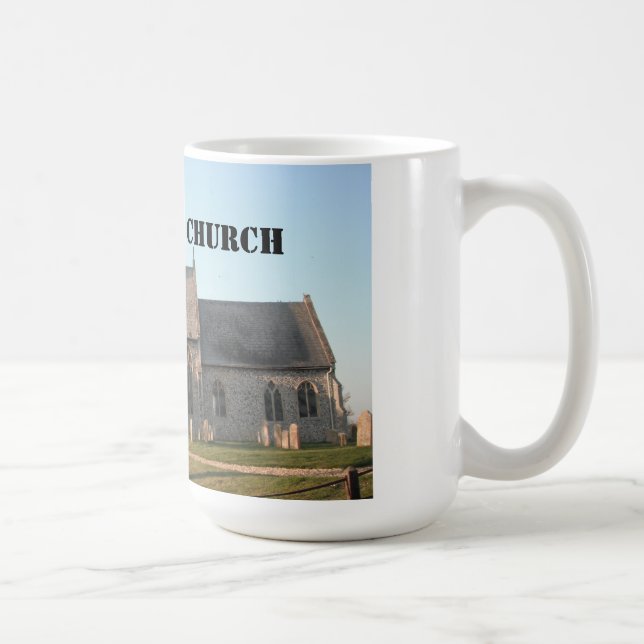 Mug Weeting Castle Church Norfolk Angleterre (Droite)