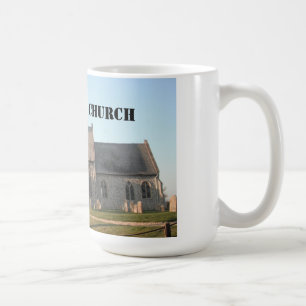 Mug Weeting Castle Church Norfolk England