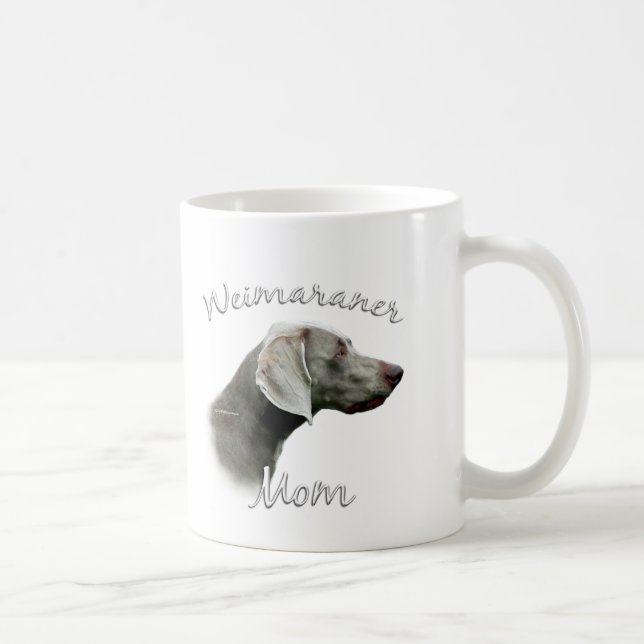 Mug Weimaraner Maman 2 (Droite)