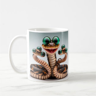MUG WEIRD HAPPY SNAKE