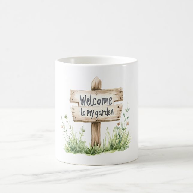 Mug Welcome Garden (Centre)
