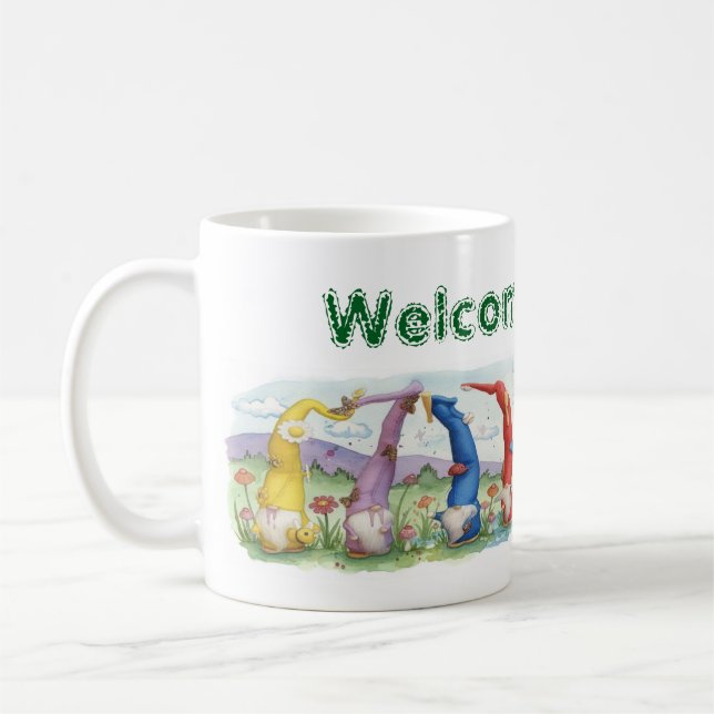 Mug Welcome Gnome (Gauche)