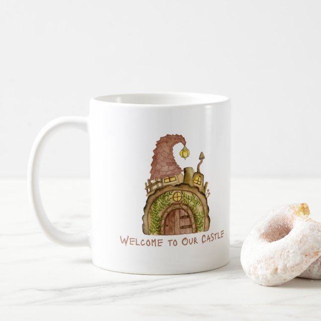 Mug Welcome to Our Castle on a  (Avec donut)