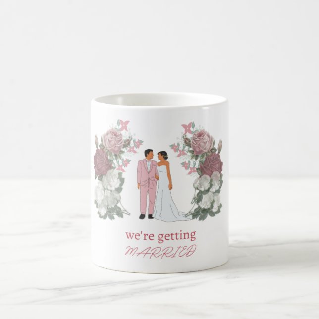 Mug - We're getting married  (Center)