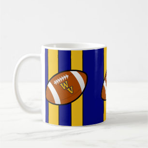 Mug West Virginia Football Blue and Gold Pride