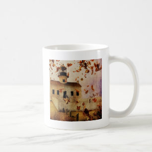 Mug Western Country Church Chapelle automne Feuilles d