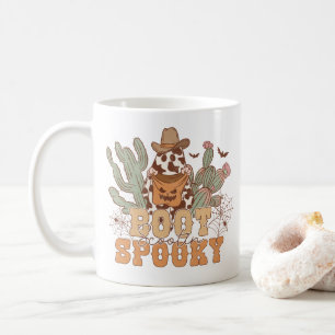 Mug Western Cowboy Boot Scootin Éffrayant Halloween