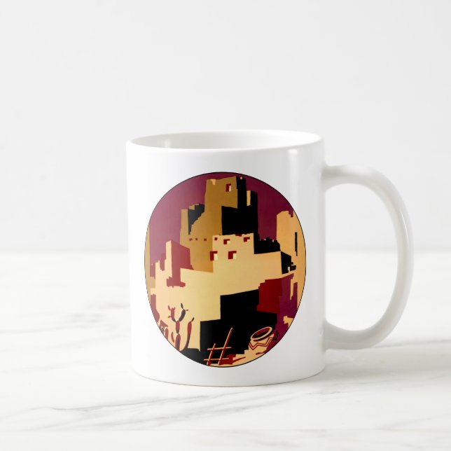 Mug Western Southwest Pueblo WPA National (Droite)