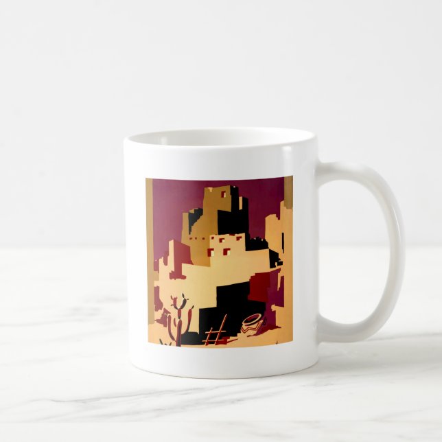 Mug Western Southwest Pueblo WPA National (Droite)