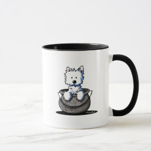 Mug Westie Halloween Cauldron Cutie